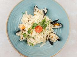 Ризотто с морепродуктами