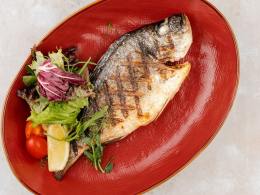 Дорада на гриле