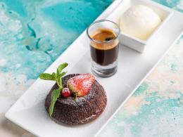 Шоколадный Фондан