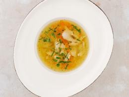 Суп куриный с лапшой