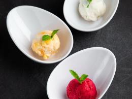 Домашний сорбет из манго, лимона или лесных ягод