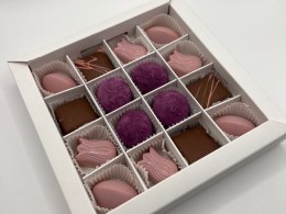 Корпусные и нарезные конфеты с шоколадной начинкой